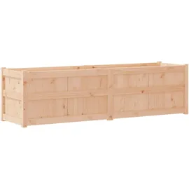 vidaXL Pflanzkübel 180x50x50 cm Massivholz Kiefer