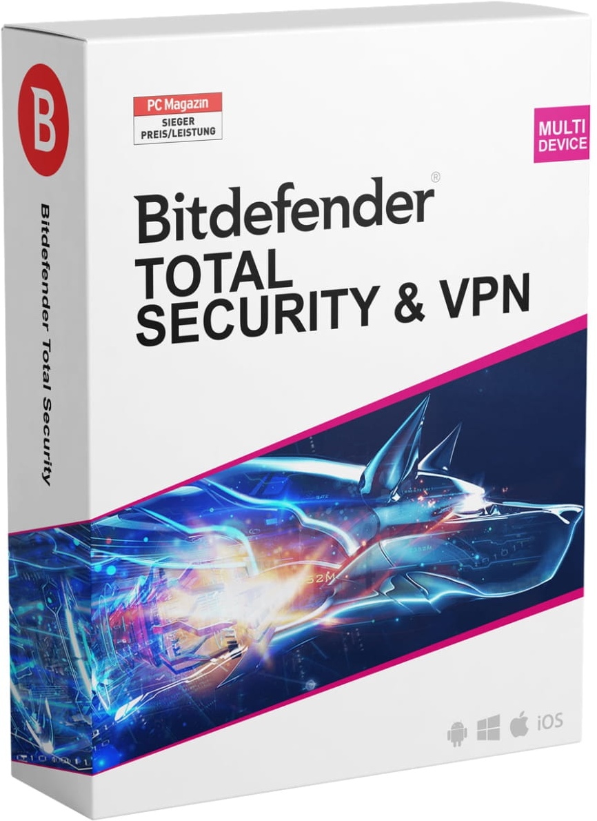 Bitdefender Total Security & Premium VPN