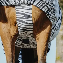 Equithème Riding World Zebra Anti-Ekzemerdecke, 6'3
