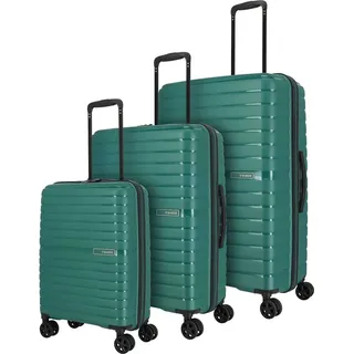 Travelite Trient Koffer-Set 3-tlg. grün