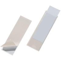 Durable Selbstklebetasche Pocketfix für Einsteckschilder 38 x 125 mm,