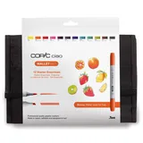 Copic Ciao 12er Set im Wallet, Twin Marker mit einer mittelbreiten und einer Brush-Spitze