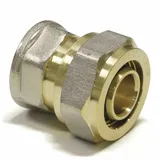 Pipetec Schraub-Übergang Innengewinde 20x2 - 1/2", SFUI2004, DVGW Schraubfitting