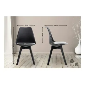 CLP Linares Kunststoff schwarz/schwarz