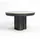 FineBuy Couchtisch Weiß Marmor 60 x 35 cm