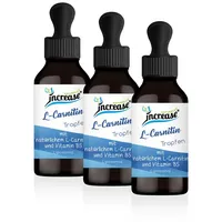 increase naturally L-Carnitin Tropfen hochdosiert 180 ml