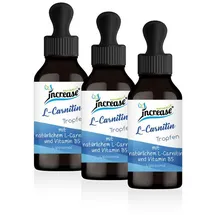 increase naturally L-Carnitin Tropfen hochdosiert 180 ml