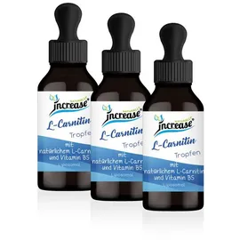increase naturally L-Carnitin Tropfen hochdosiert 180 ml