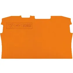 Abschluss- und Zwischenplatten 25 Stück, 0,8 mm, orange