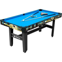 Buffalo 5ft Poolbillardtisch Hustle BLAU No Size