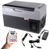 VIGO COOL Auto Kühlbox Kompressor 12/24/230V Kühlschrank 22L Tragbare Gefrierbox