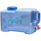 Moreeulsi 8L Tragbarer Wasserkanister Mit Griff, Wassertank Für Camping, Perfekter Trinkwassertank, Wassertank Tragbarer Trinkwasserkanister, Wasserbehälter Mit Zapfhahn Für Camping
