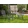 MWH Das Original MWH Gartentisch Savoy 145 x 90 cm Stahl Silber