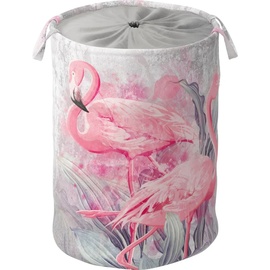 WCShop24 Wäschekorb »Flamingo«,