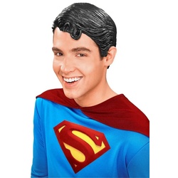 Rubie ́s Kostüm-Perücke Superman, Kultige Superman Perücke für Erwachsene schwarz