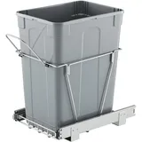 Vevor ausziehbarer Mülleimer 35 Qt grau