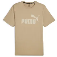 Puma Essentials Logo T-Shirt Herren 78 prairie tan M