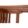 Harms Import Baltimore Balkontisch 120 x 70 x 73 cm rechteckig