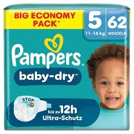 Pampers Baby-Dry Gr. 5 (11-16 kg) 62 St.