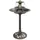 vidaXL Vogelbad mit Springbrunnen 50 x 91 cm Bronze