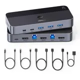 UGREEN HDMI KVM Switch 2 In 1 Out 4K@60Hz