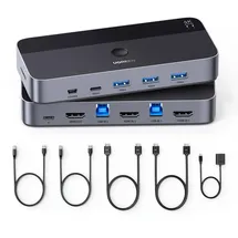 UGREEN HDMI KVM Switch 2 In 1 Out 4K@60Hz