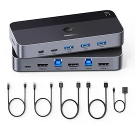 UGREEN HDMI KVM Switch 2 In 1 Out 4K@60Hz