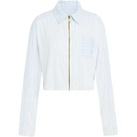 adidas Poplin Shirt Damen CRYSTAL SKY / AMBIENT SKY GIRLS L