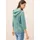 Cecil Hoodie Rippstruktur Jewel Green 42