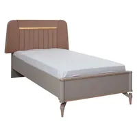 aea Kinderbett 100 x 200 cm Holz MDF rosa