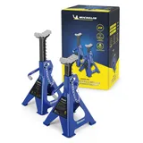 Michelin Unterstellbock Stahl 2t Traglast höhenverstellbar blau