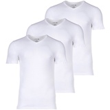Lacoste T-Shirt aus Baumwolle, im 3er-Pack, Weiss, L