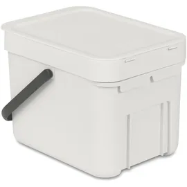 Brabantia Sort & Go Abfallbehälter 6 l light grey