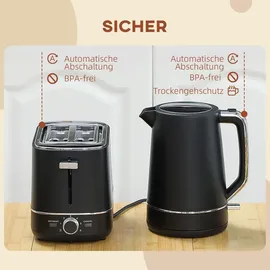 Homcom 1,7 l Schwarz