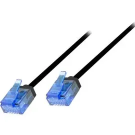 Logilink CQ3033U Schwarz 1 m Cat6a U/UTP (UTP)