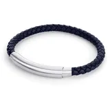 FYNCH-HATTON The Leather Classic Armband blau 26 cm