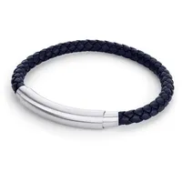 FYNCH-HATTON The Leather Classic Armband blau 26 cm