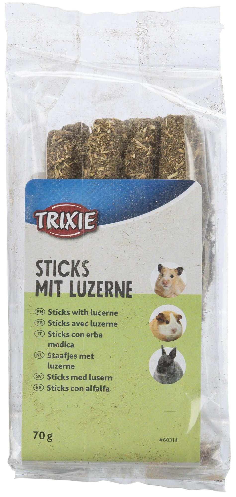 Trixie 60314 Luzerne Knabber Sticks, 70 g