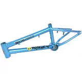 BMX RAHMEN ARSENIC 16" BLAU ALUMINIUM KHEBIKES EINHEITSFARBE 16"