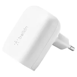 Belkin BoostCharge - Netzteil - PPS Technology - 30 Watt - 3 A - Fast Charge, PD 3.0 (24 pin USB-C) Wandladegerät