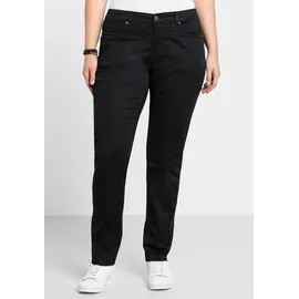 sheego Stretch-Hose schmal schwarz 56