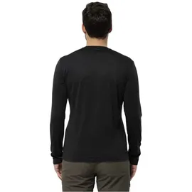 Jack Wolfskin Sky Thermal L/S M Schwarz 3XL