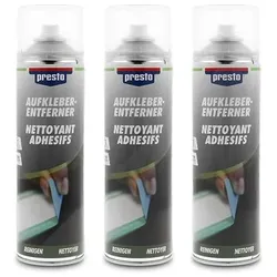 Presto 3x 500ml Aufkleber-Entferner [Hersteller-Nr. 365638]