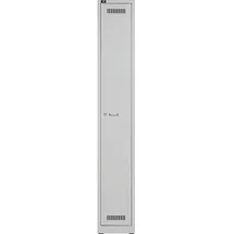 BISLEY Garderobenschrank Metall 30 x 50 x 185 cm Lichtgrau