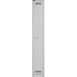 BISLEY Garderobenschrank Metall 30 x 50 x 185 cm Lichtgrau