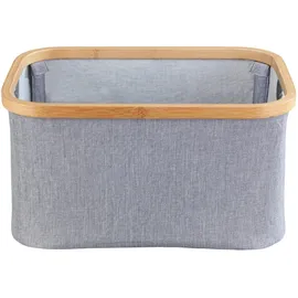 Wenko Aufbewahrungskorb Bahari 38 x 26 x 20 cm 1-tlg. grau