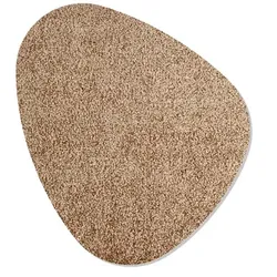 Kiesel Schuhabstreifer mit rutschfestem PVC-Rücken sand