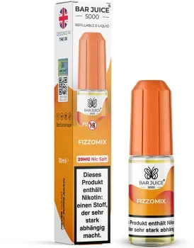 Bar Juice 5000 Fizzomix NicSalt Liquid 10ml / 20mg