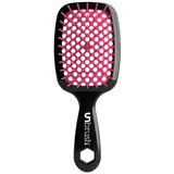 unbrush Detangling Hair Brush Schwarz/Rosa