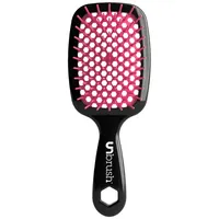 unbrush Detangling Hair Brush Schwarz/Rosa